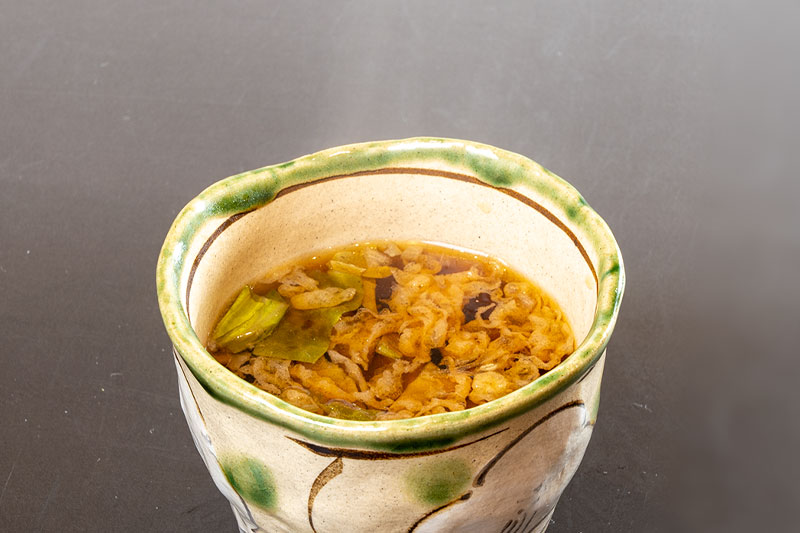 蕎麦屋の出汁割り